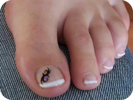 Pose french sur pieds